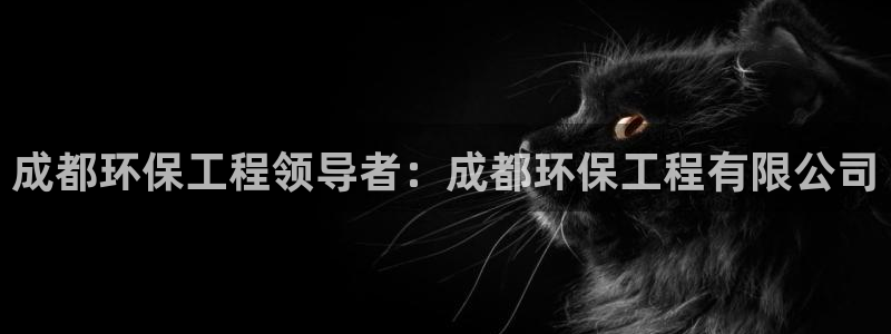 彩名堂改名稻草人了吗知乎：成都环保工程领导者：成都环保工程有限公司