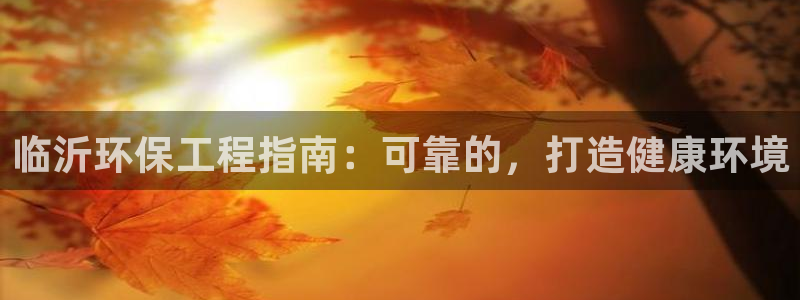 彩名堂改成什么名字了：临沂环保工程指