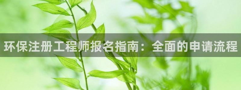 彩名堂彩：环保注册工程师报名指南：全