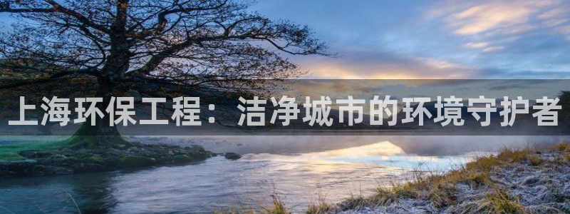 最新彩名堂计划：上海环保工程：洁净城市的环境守护者