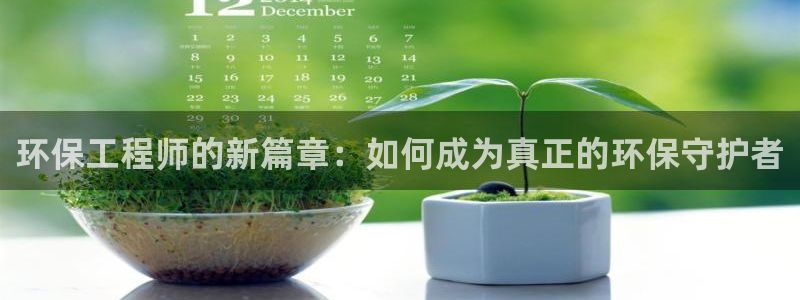 彩名堂人工计划客户端官网：环保工程师的新篇章：如何成为真正的