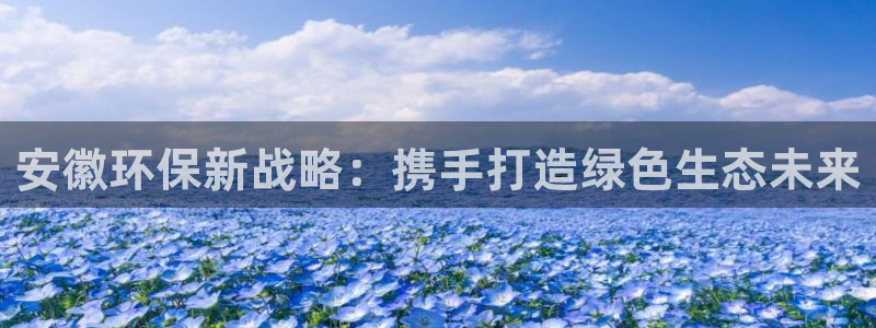cmt彩名堂：安徽环保新战略：携手打