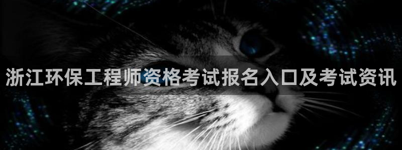 彩名堂预测网站：浙江环保工程师资格考试报名入口及考试资讯