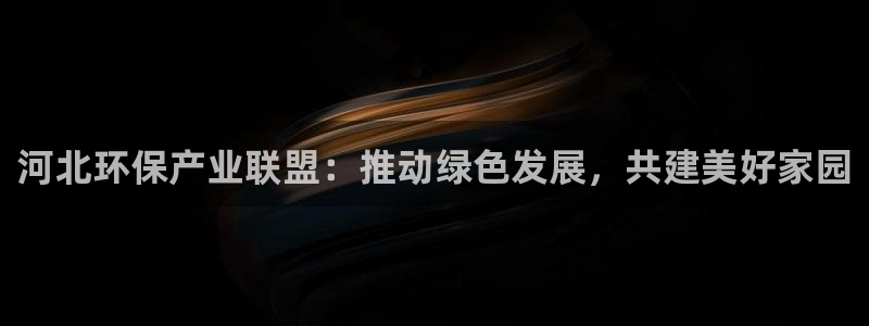 彩名堂手机客户端怎么进不去了：河北环保产业联盟：推动绿色发展